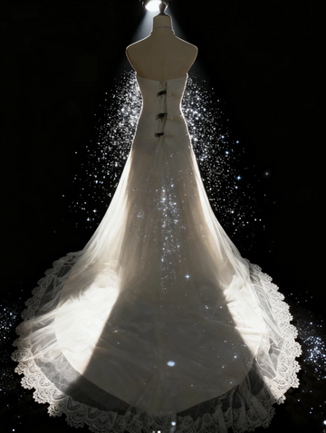Niulatu Halter Neck Sheath Long Wedding Dresses Sleeveless Bridal Gowns Tulle Lace Bridal Dresses HZ1026